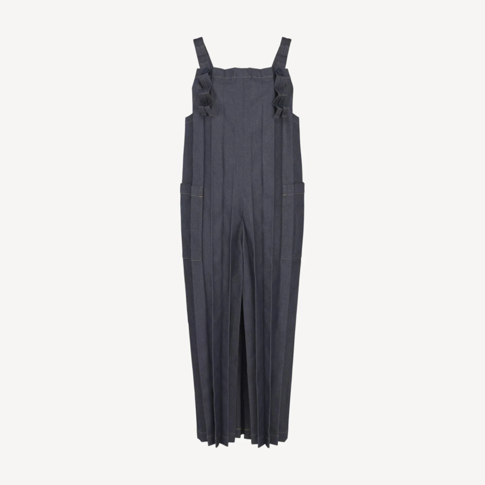 DENIM PLEATS BOTTOM
