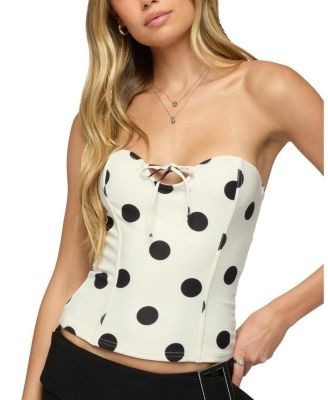 Edikted Antonelle Polka Dot Corset
