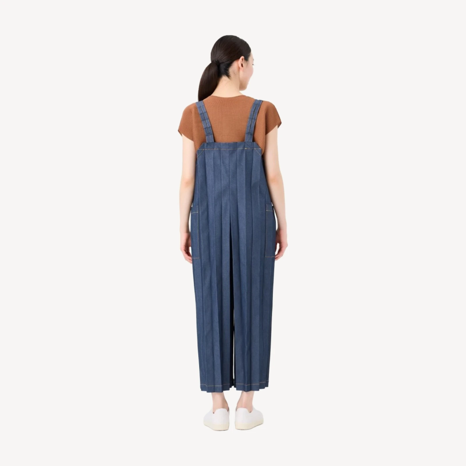 DENIM PLEATS BOTTOM