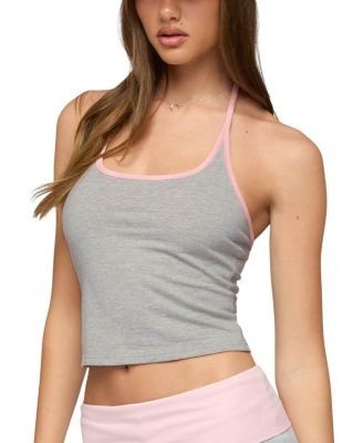 Edikted Yurie Contrast Halter Top