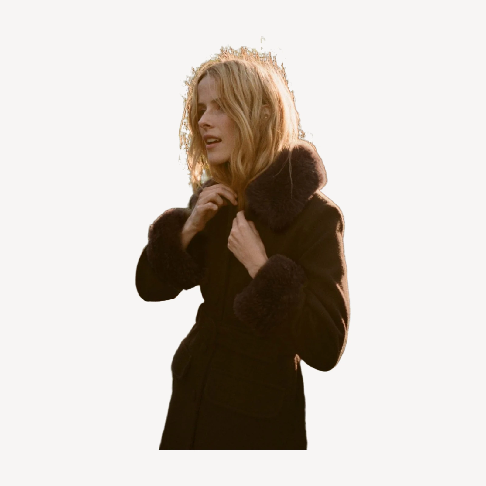 FARROW COAT -- CHOCOLATE