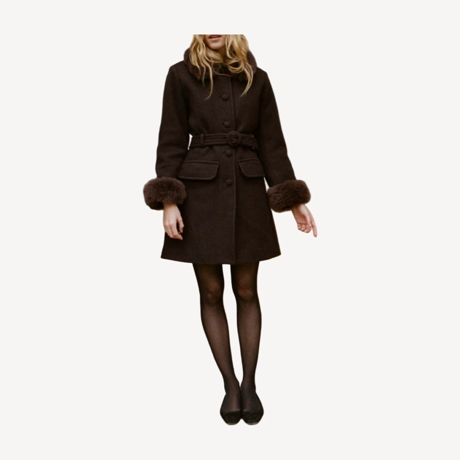 FARROW COAT -- CHOCOLATE