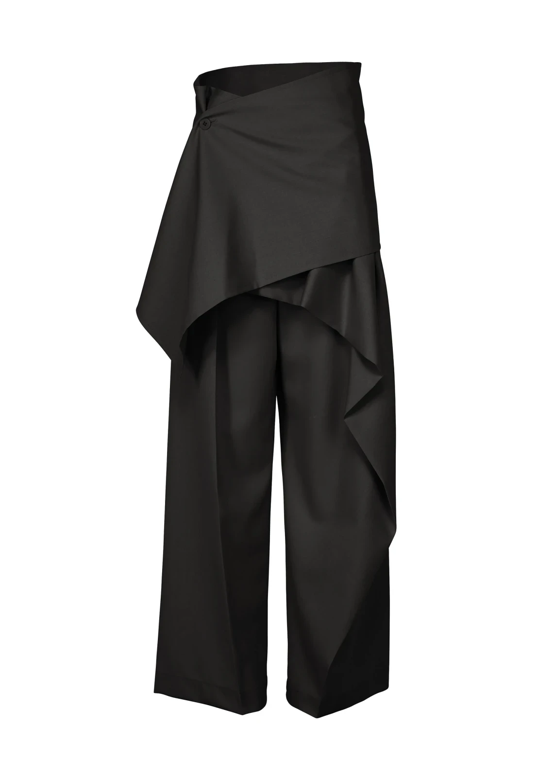 LUSTROUS WOOL PANTS