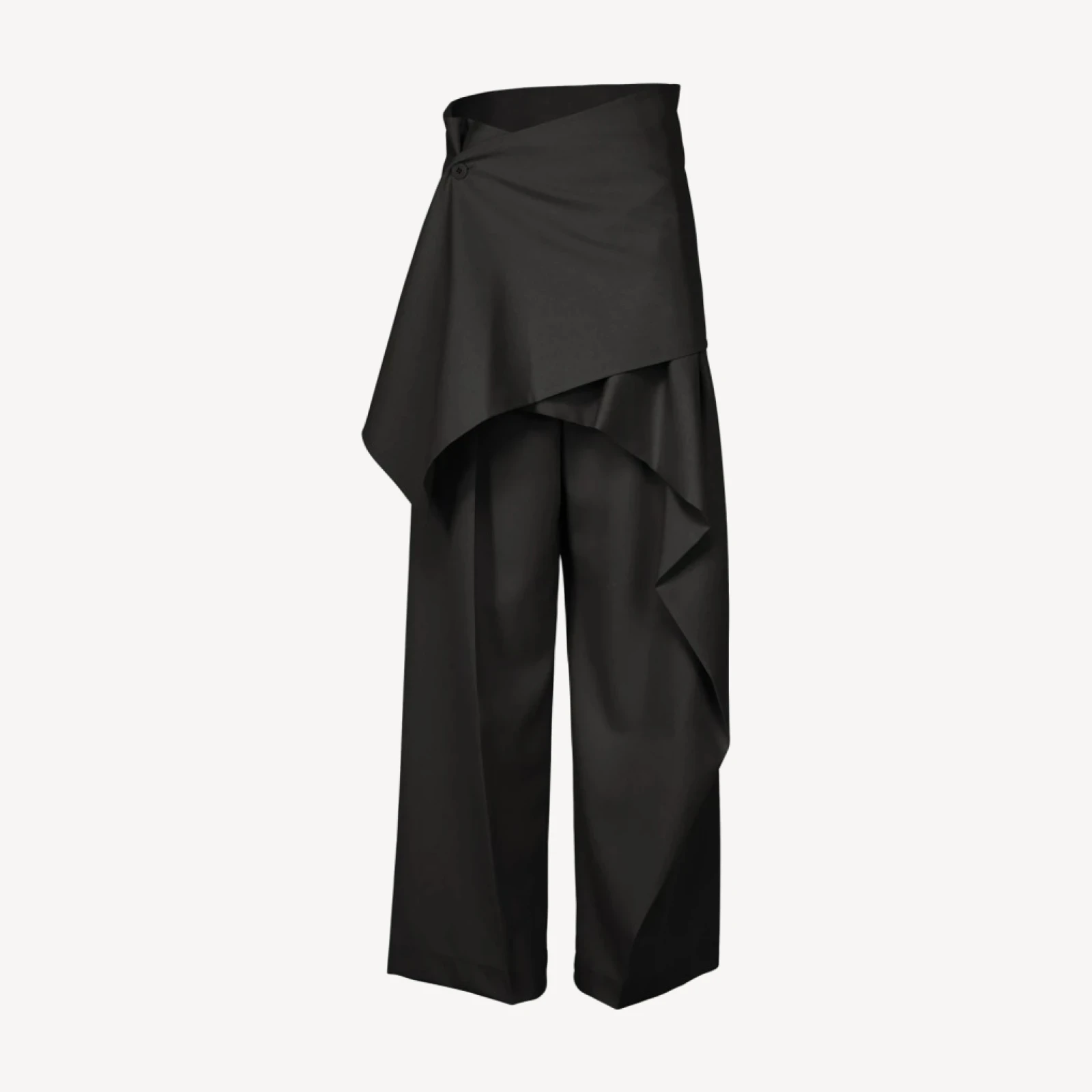 LUSTROUS WOOL PANTS