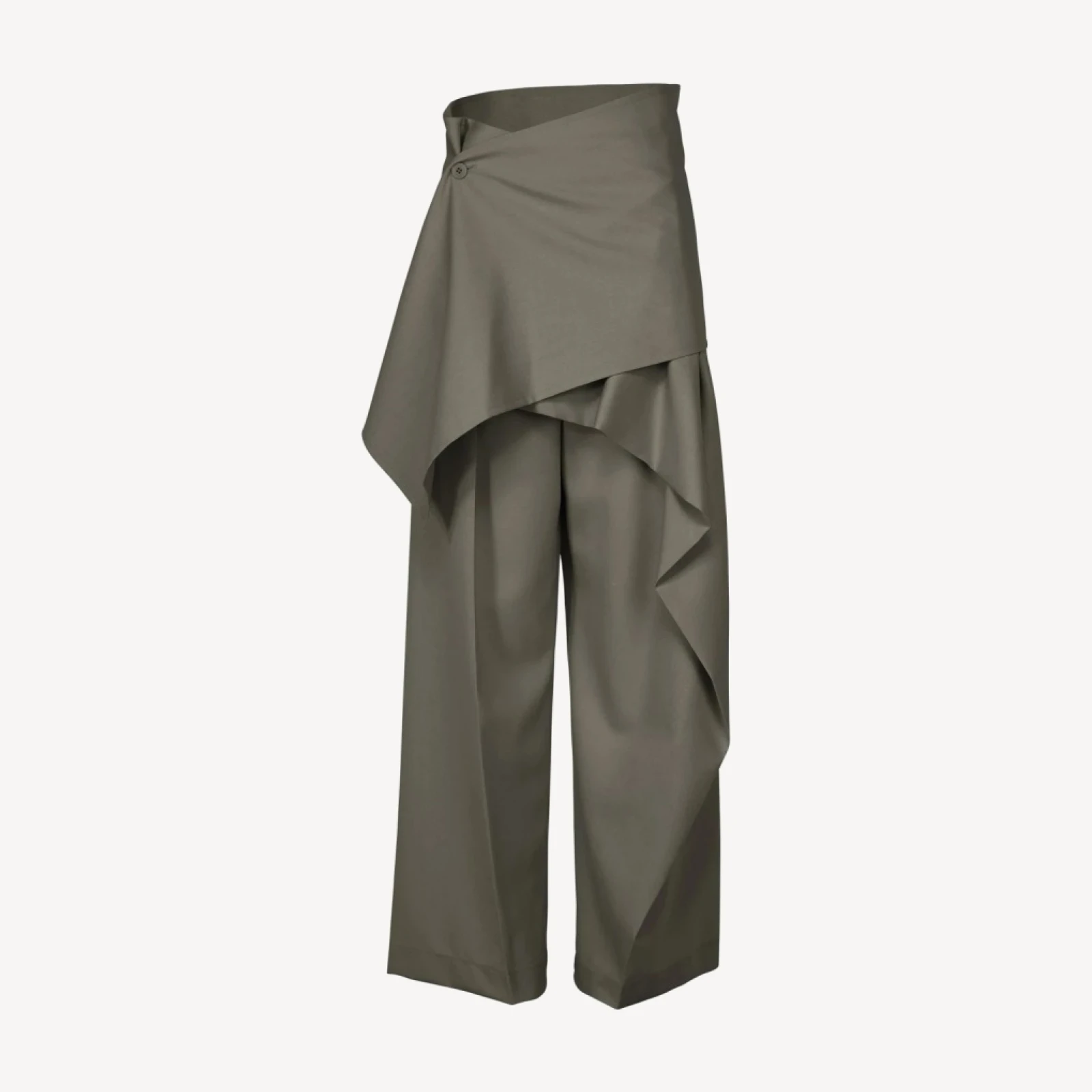 LUSTROUS WOOL PANTS
