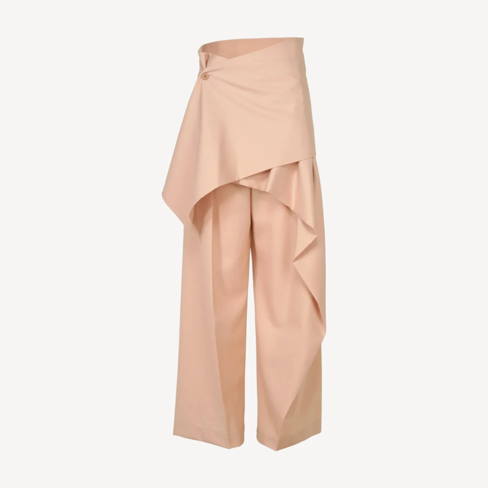 LUSTROUS WOOL PANTS