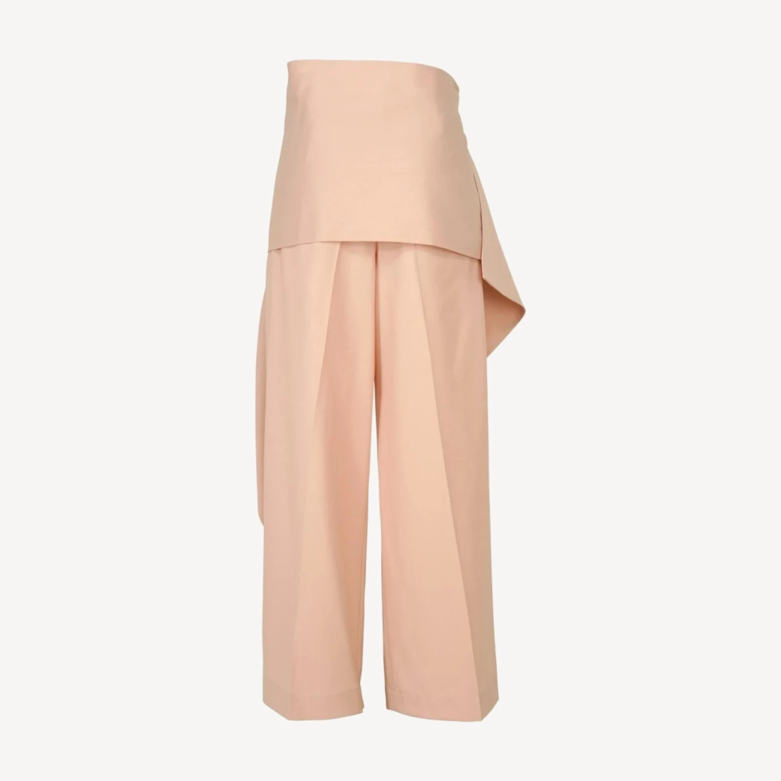 LUSTROUS WOOL PANTS