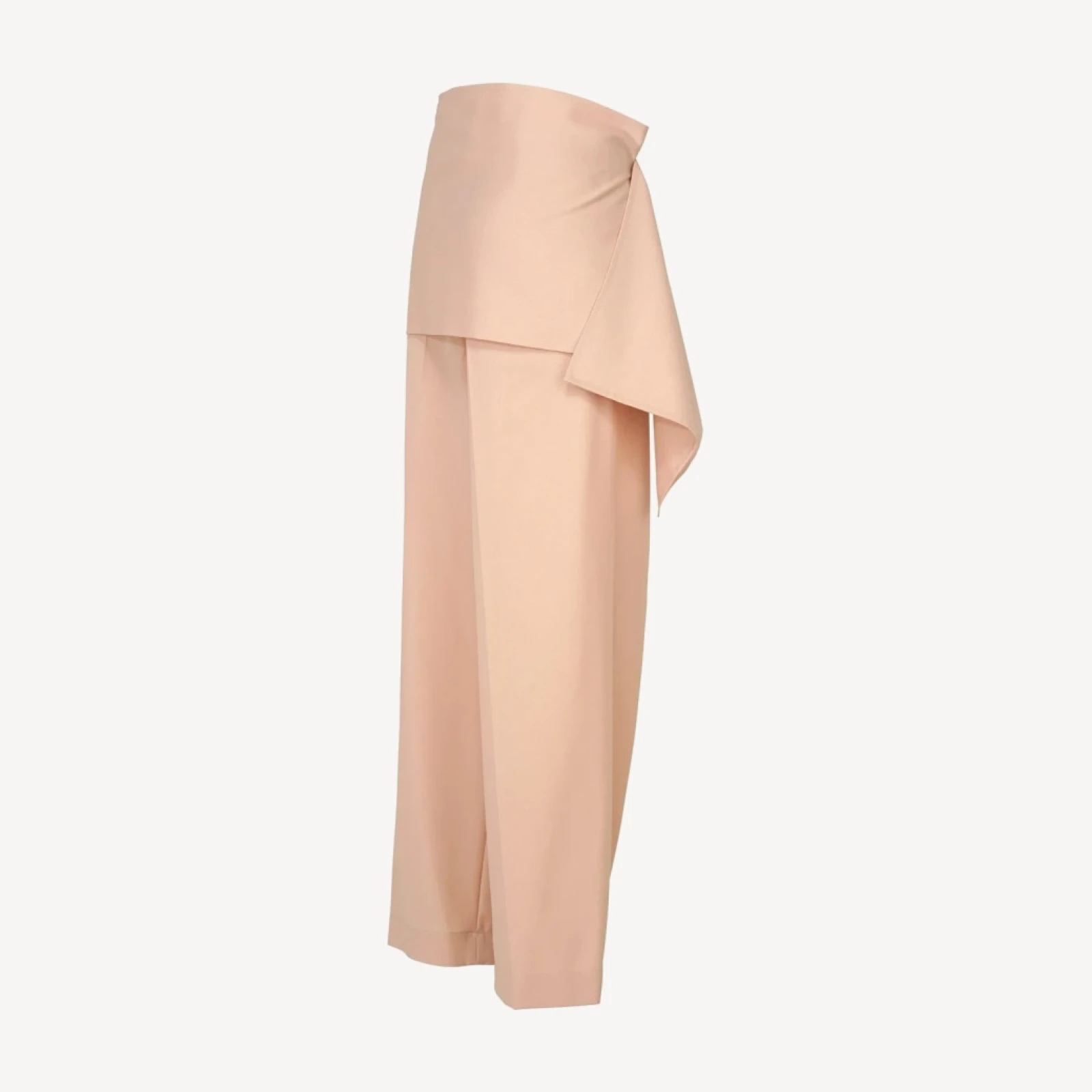 LUSTROUS WOOL PANTS