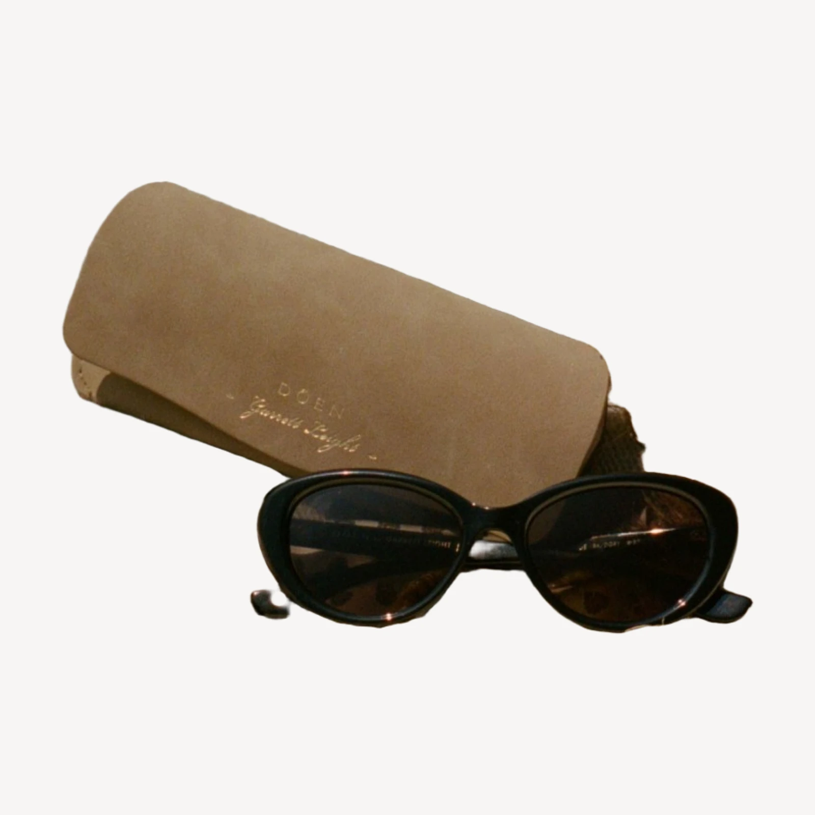 DÔEN BY GARRETT LEIGHT INGÉNUE SUNGLASSES -- BLACK