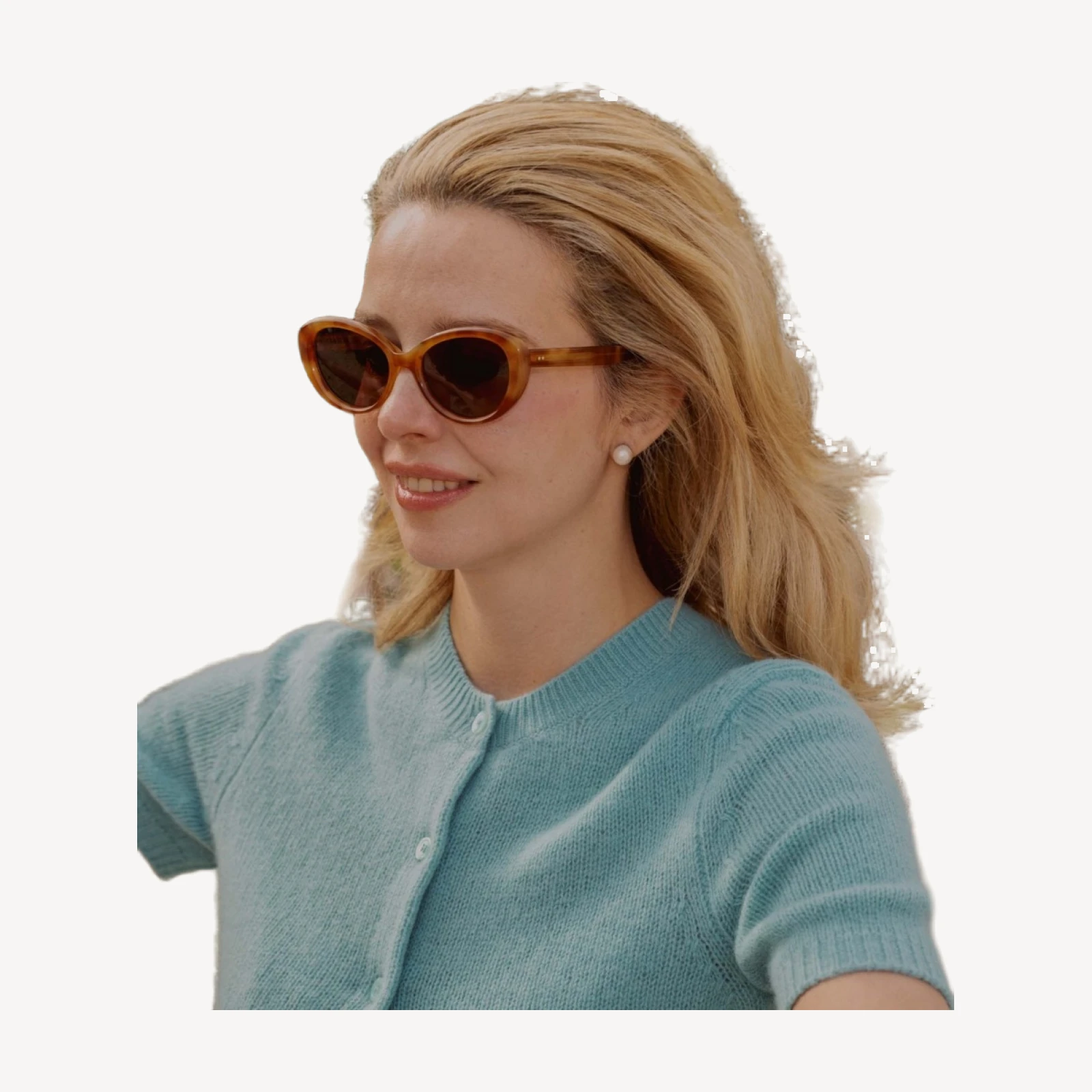 DÔEN BY GARRETT LEIGHT INGÉNUE SUNGLASSES -- EMBER TORTOISE