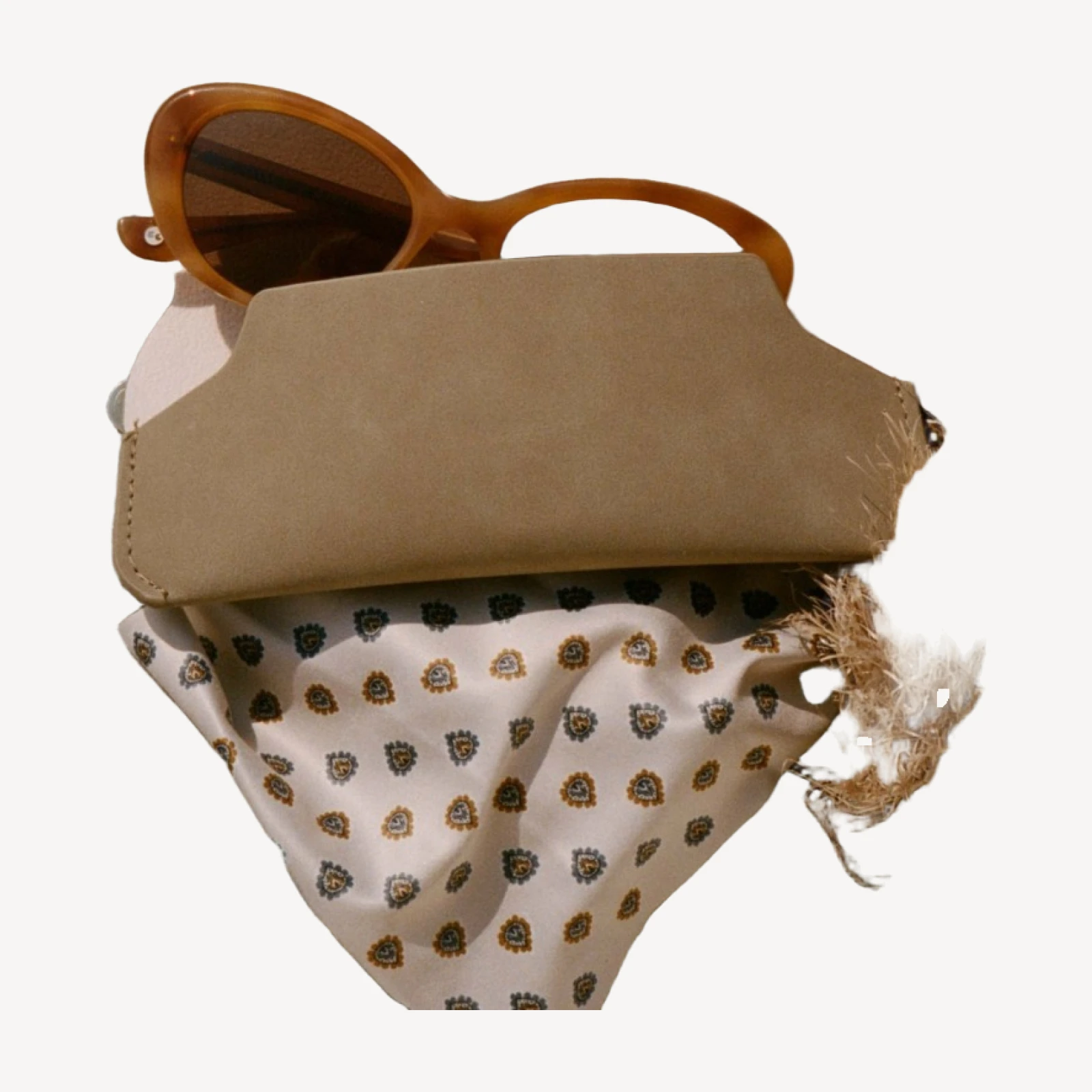 DÔEN BY GARRETT LEIGHT INGÉNUE SUNGLASSES -- EMBER TORTOISE