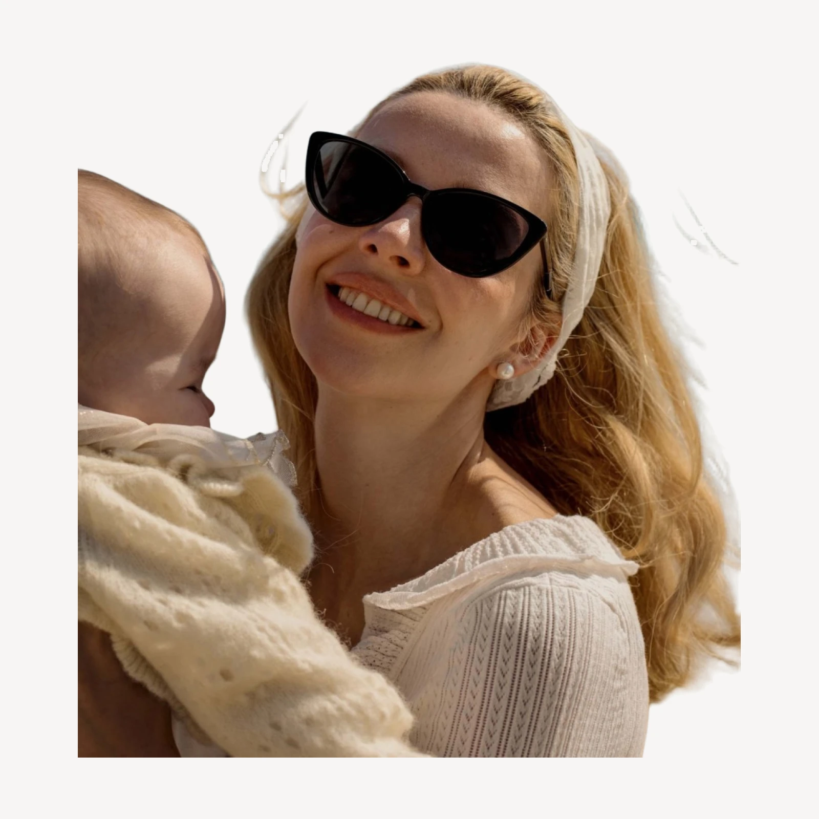 DÔEN BY GARRETT LEIGHT DOYENNE SUNGLASSES -- BLACK