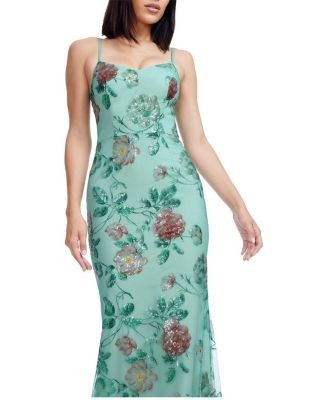 Dress the Population Giovanna Floral Sequin Mermaid Gown