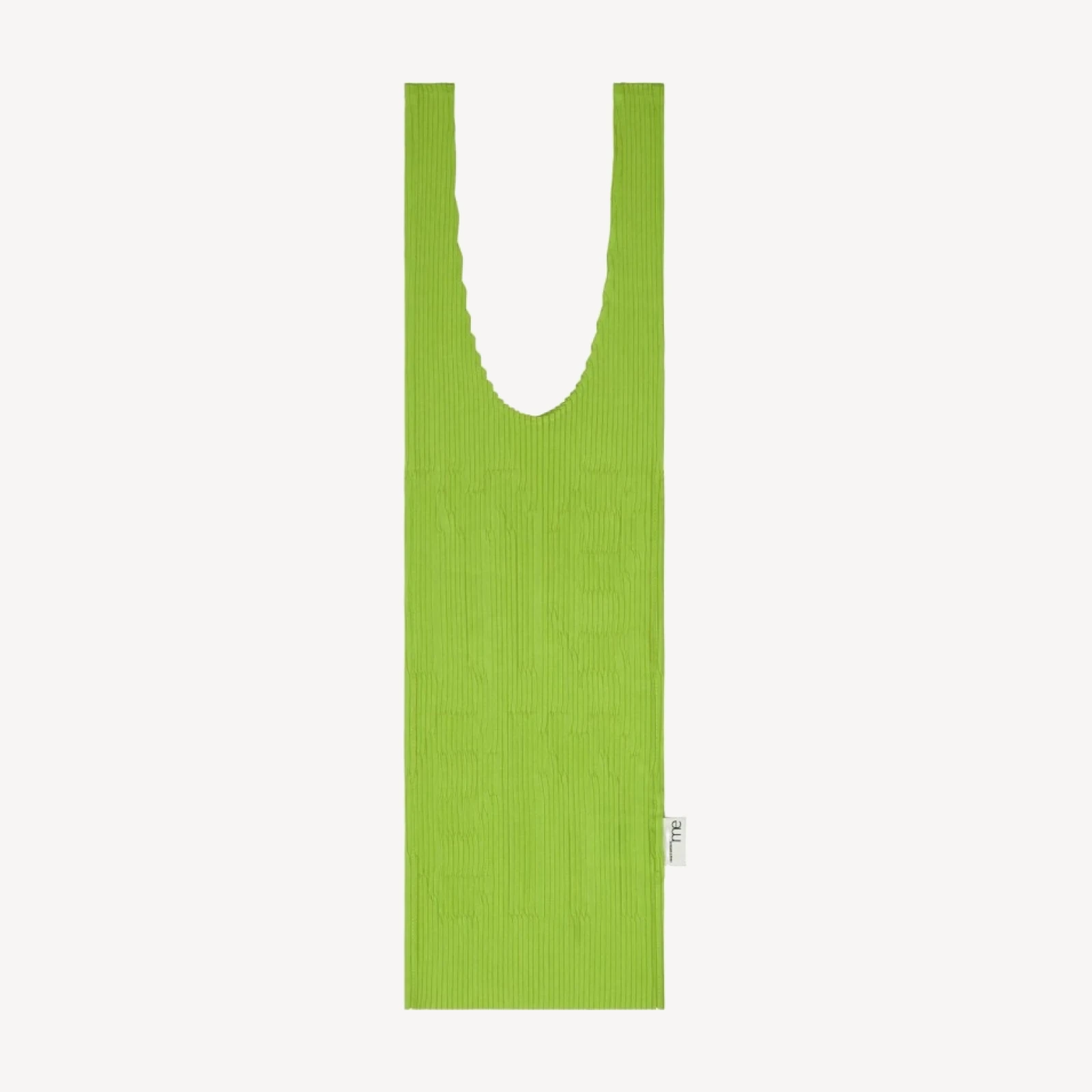 LOGO PLEATS BAG