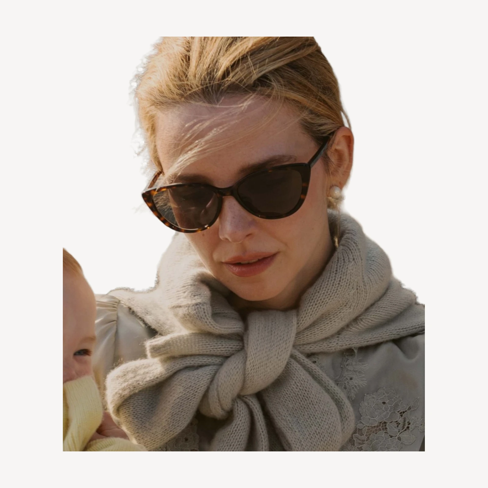 DÔEN BY GARRETT LEIGHT DOYENNE SUNGLASSES -- TORTOISE