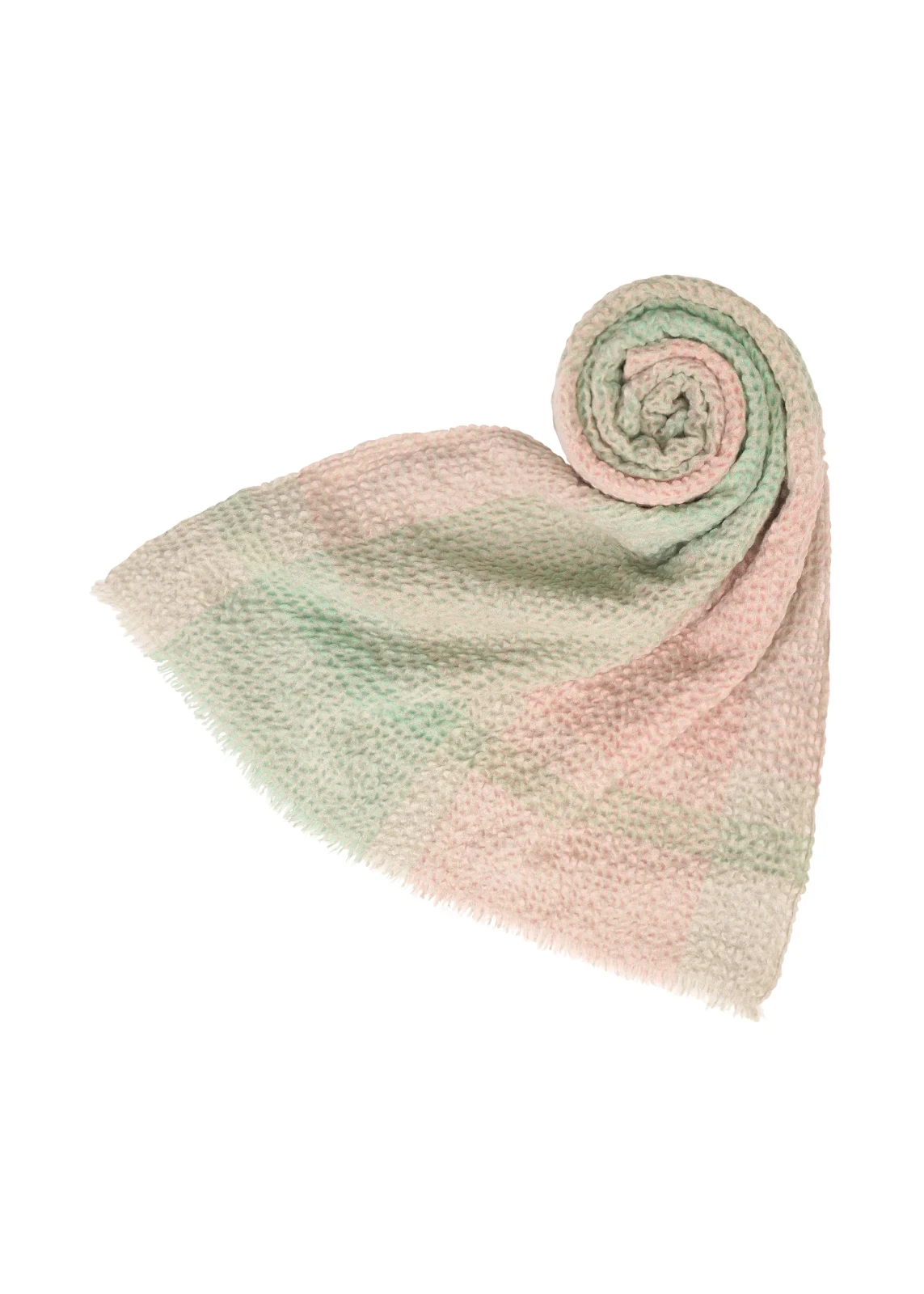 BUMPY WOOL STOLE