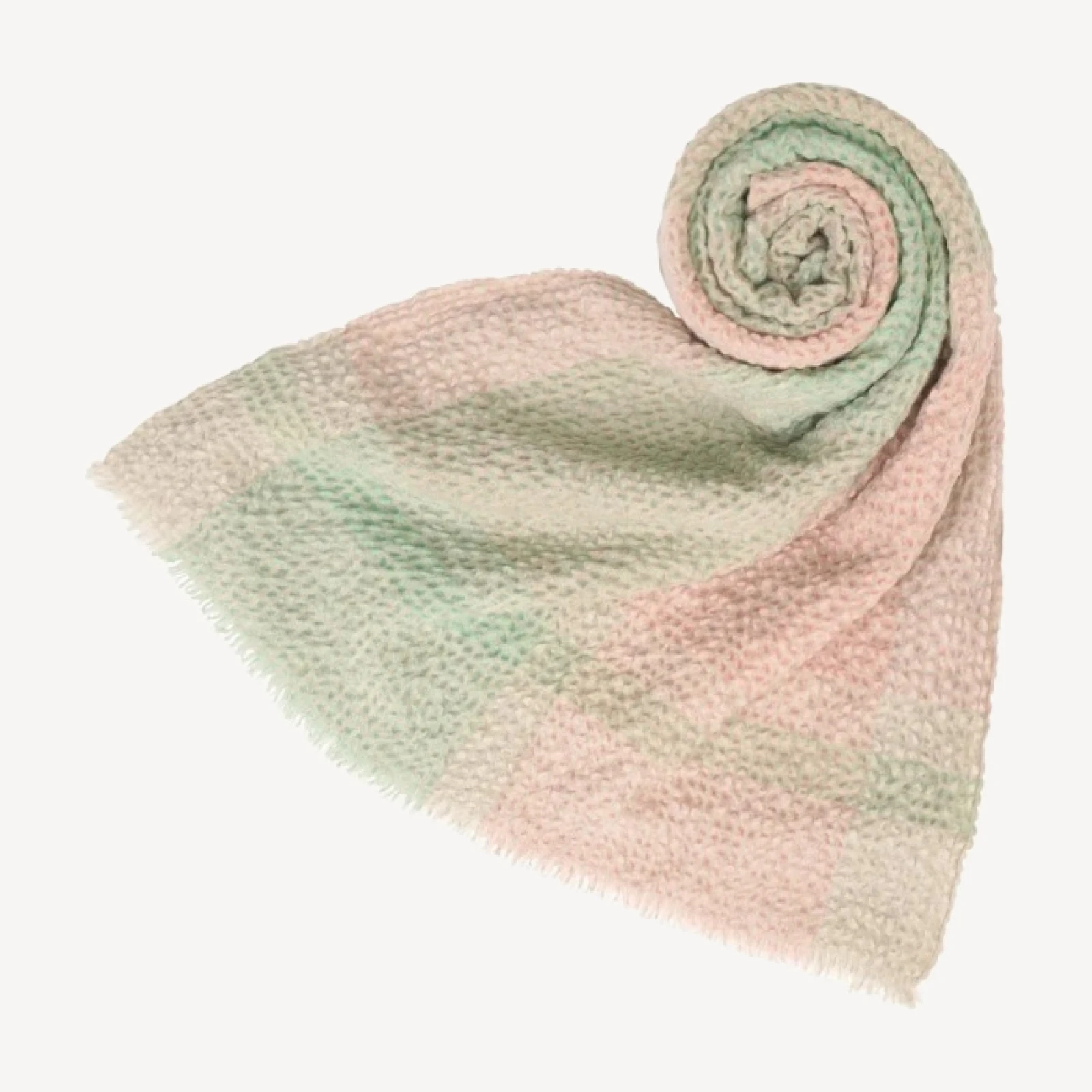 BUMPY WOOL STOLE