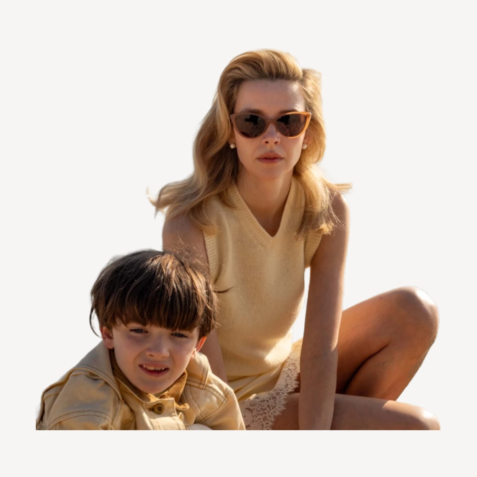 DÔEN BY GARRETT LEIGHT DOYENNE SUNGLASSES -- MINK