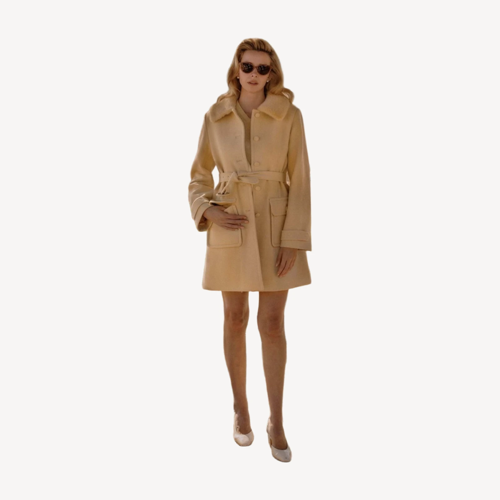 DÔEN BY GARRETT LEIGHT DOYENNE SUNGLASSES -- MINK