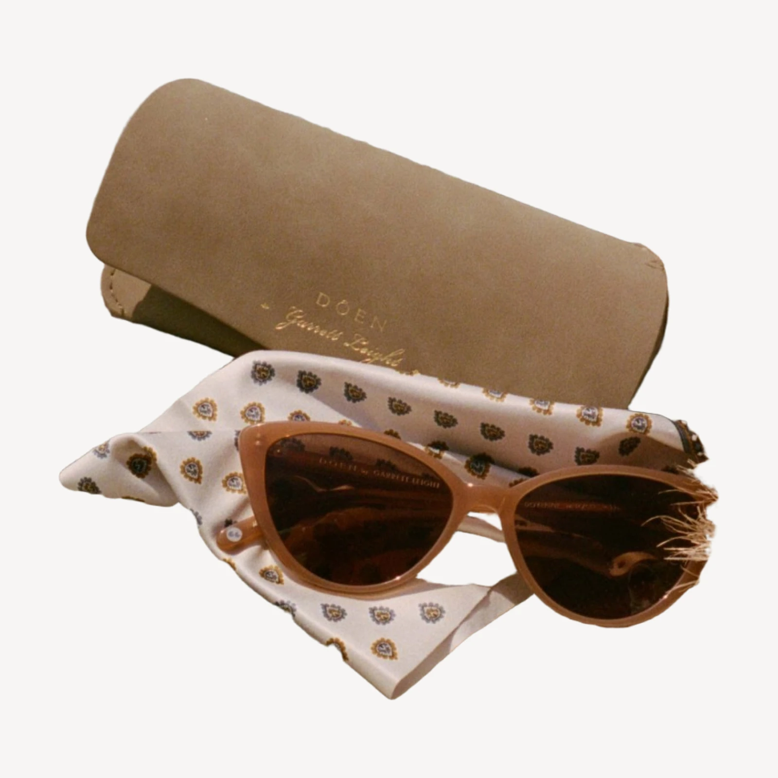 DÔEN BY GARRETT LEIGHT DOYENNE SUNGLASSES -- MINK