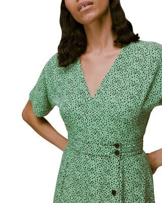 Whistles Printed Midi Dress