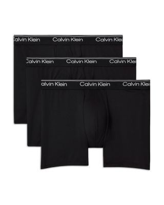 Calvin Klein Microfiber Stretch Boxer Briefs - 3 pack