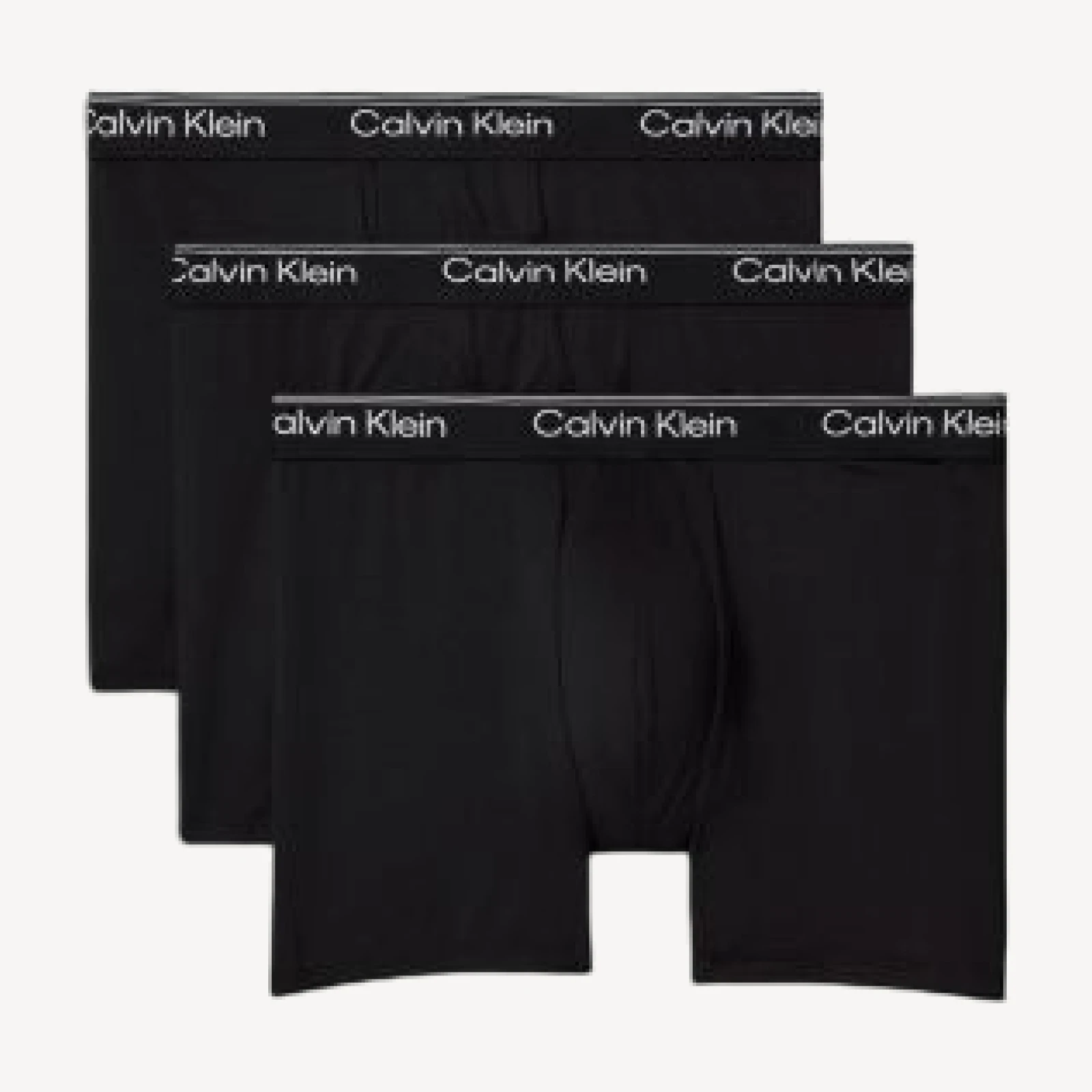 Calvin Klein Microfiber Stretch Boxer Briefs - 3 pack