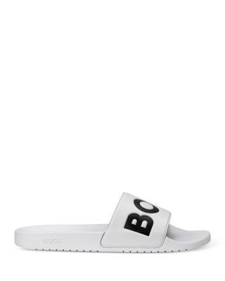 Boss Men's Aryeh Black Slide Sandals