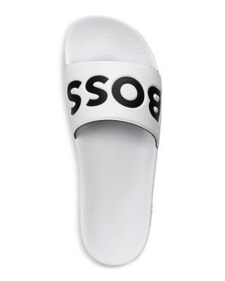 Boss Men's Aryeh Black Slide Sandals