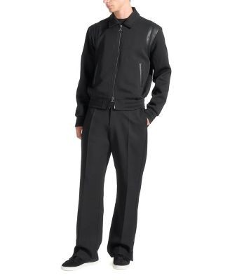 Maniere De Voir Boris Relaxed Fit Tailored Button Cuff Trousers, photo 2