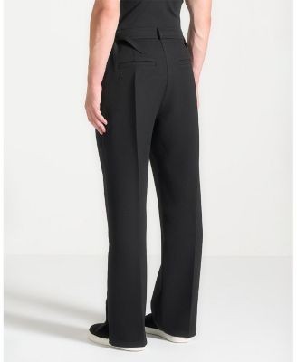 Maniere De Voir Boris Relaxed Fit Tailored Button Cuff Trousers, photo 4