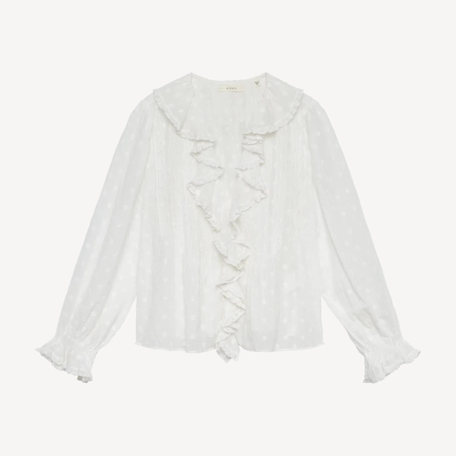 HARDY TOP -- SALT MARSEILLE EMBROIDERY