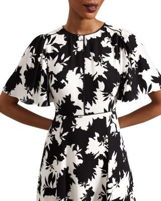 Hobbs London Alva Fit & Flare Dress