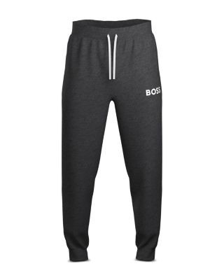 Boss Ease Cotton Logo Print Joggers Regular Fit
