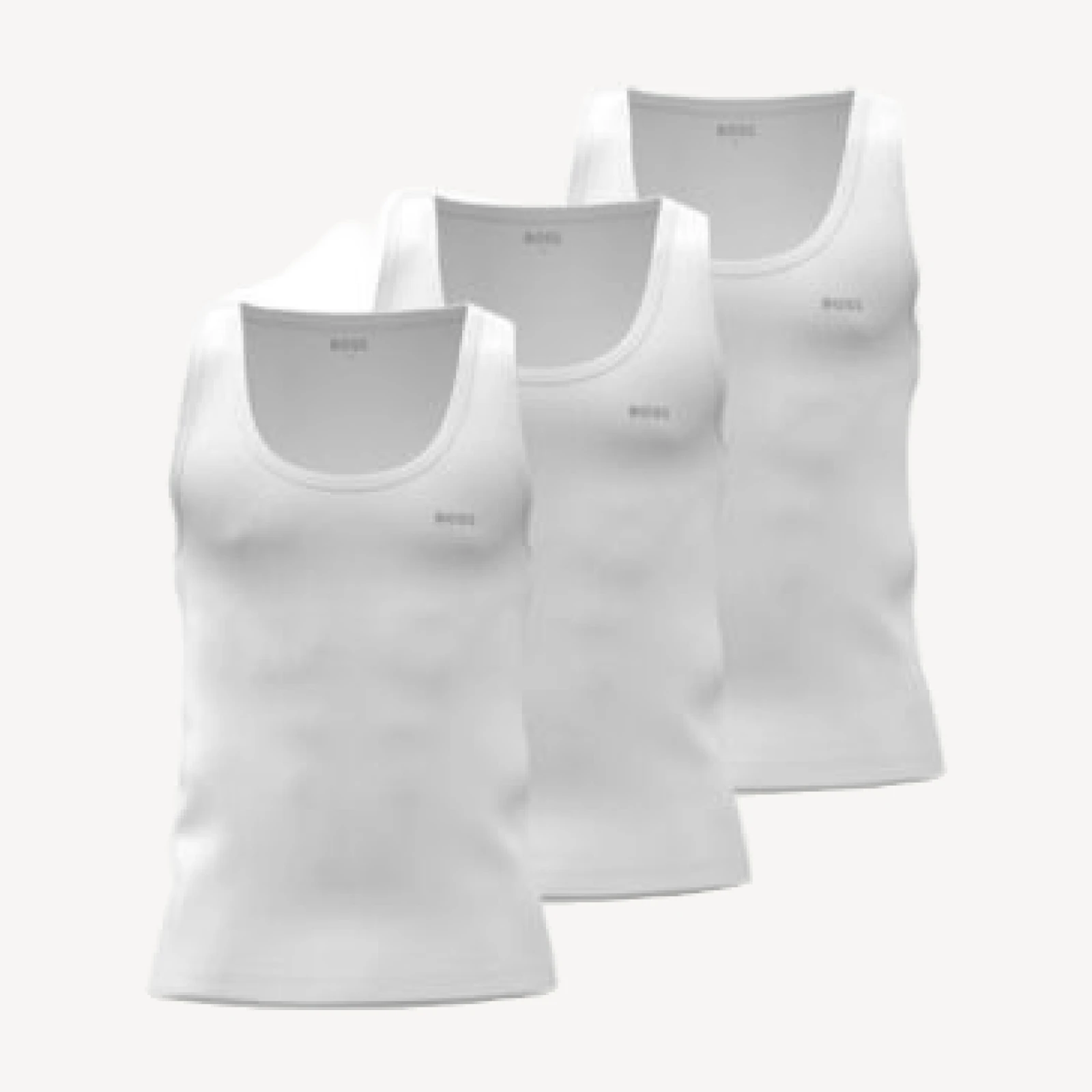 Boss Ribbed Classic Tank Top, Pack of 3