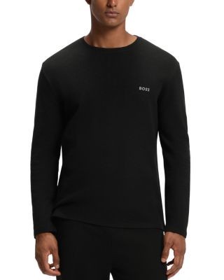 Boss Waffle Long Sleeve Crew