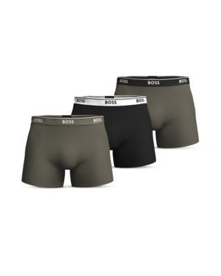 Boss One Cotton Blend Boxer Briefs, Pack of 3