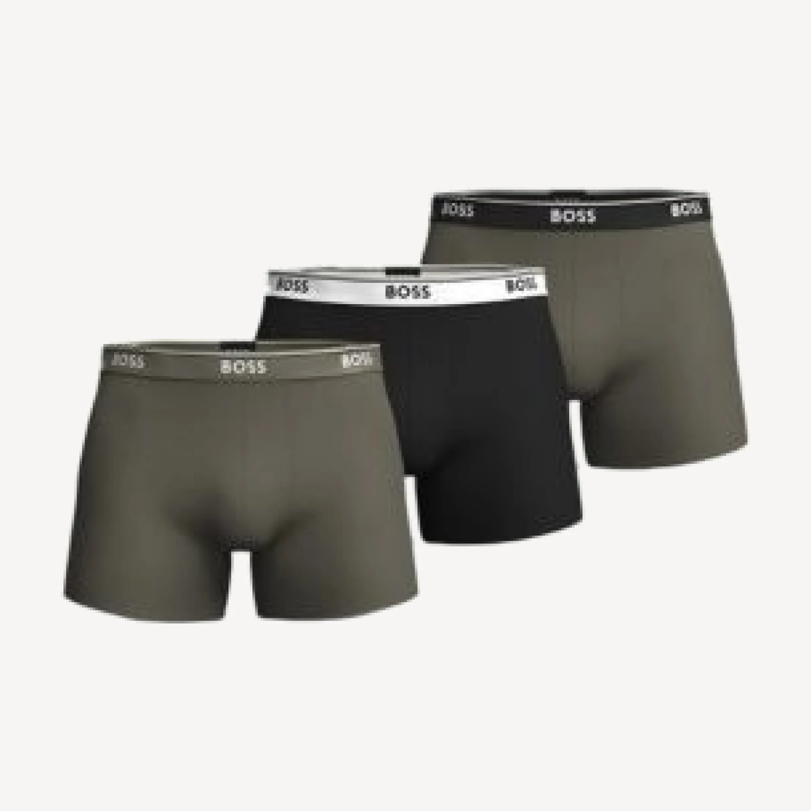 Boss One Cotton Blend Boxer Briefs, Pack of 3