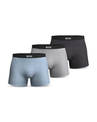 Boss One Cotton Blend Boxer Briefs, Pack of 3