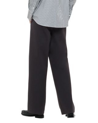 Whistles Edie Striped Straight Leg Pants