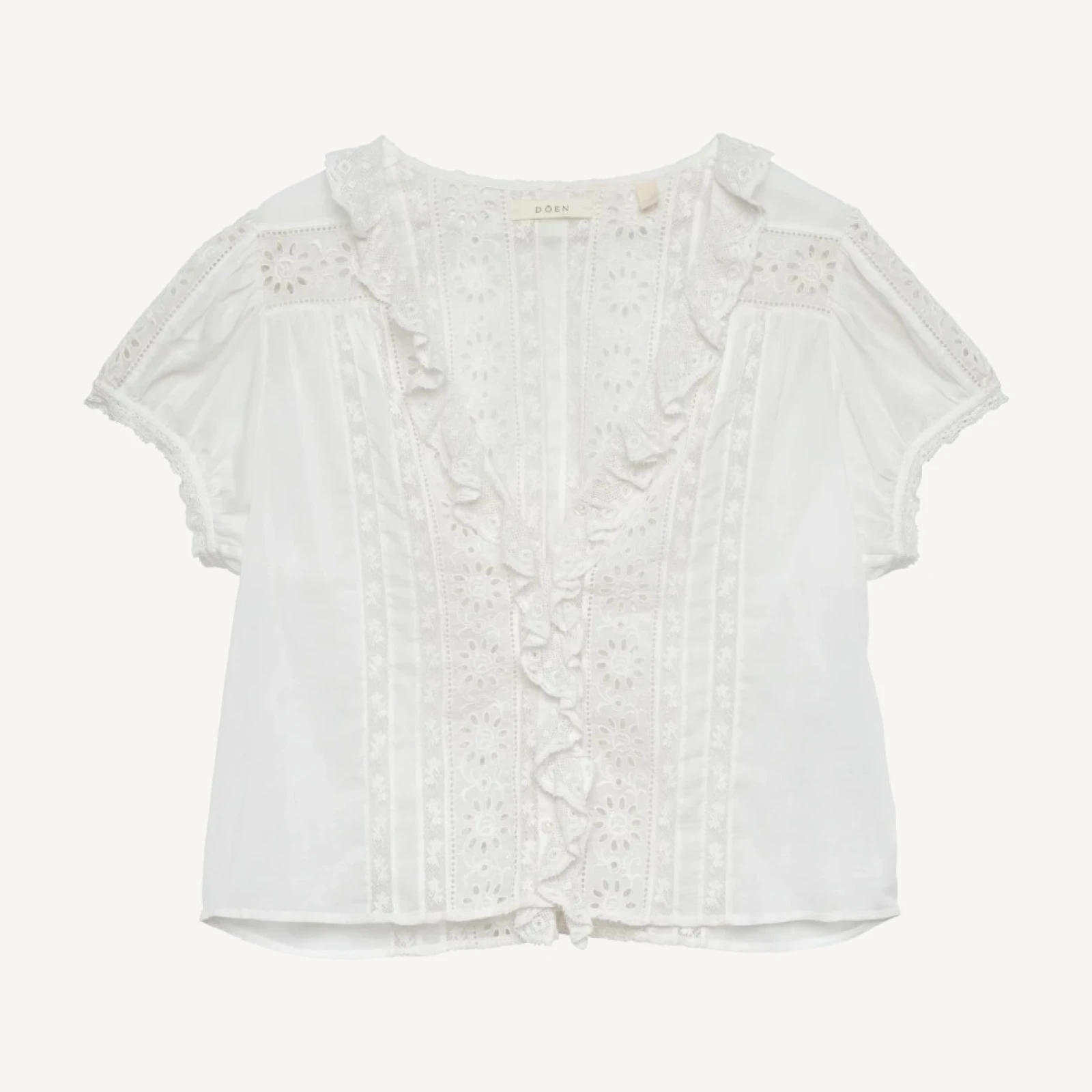CLAIRETTE TOP -- SALT