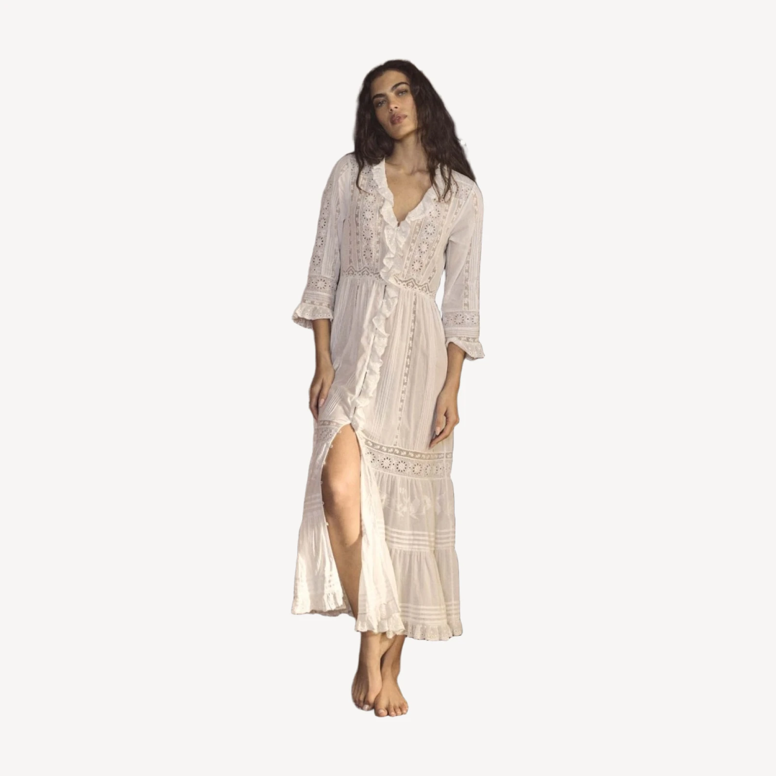 CLEMENCIA DRESS -- SALT