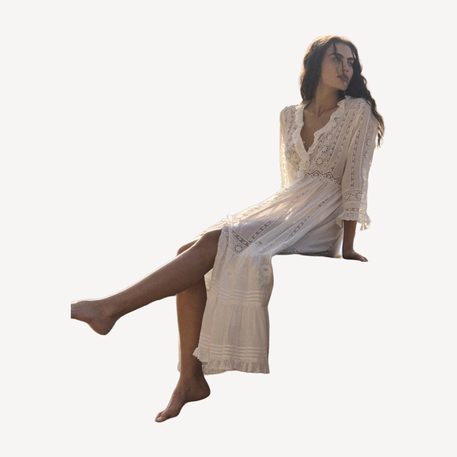 CLEMENCIA DRESS -- SALT