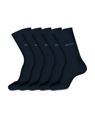 Boss Combed Cotton Blend Socks, Pack of 5