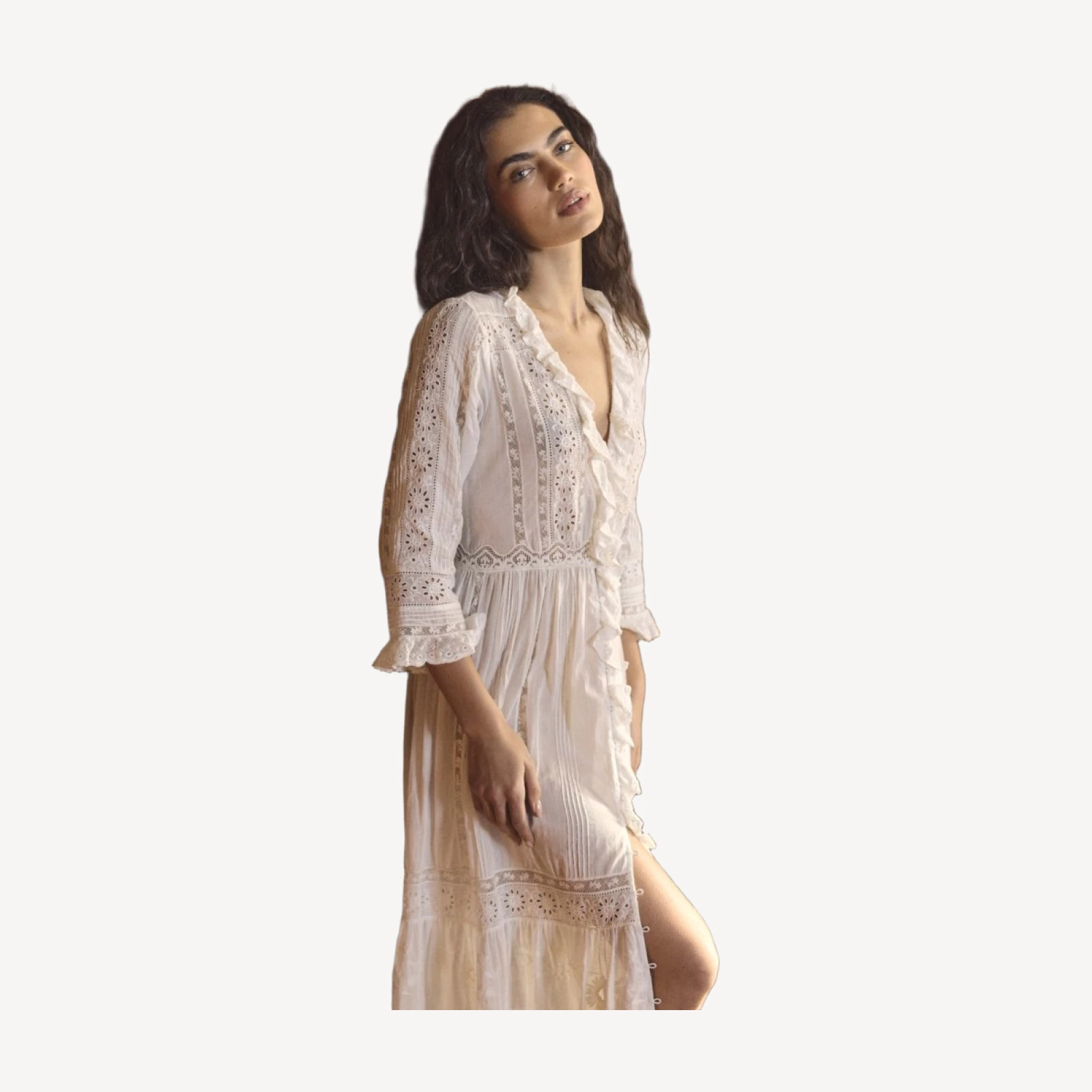 CLEMENCIA DRESS -- SALT