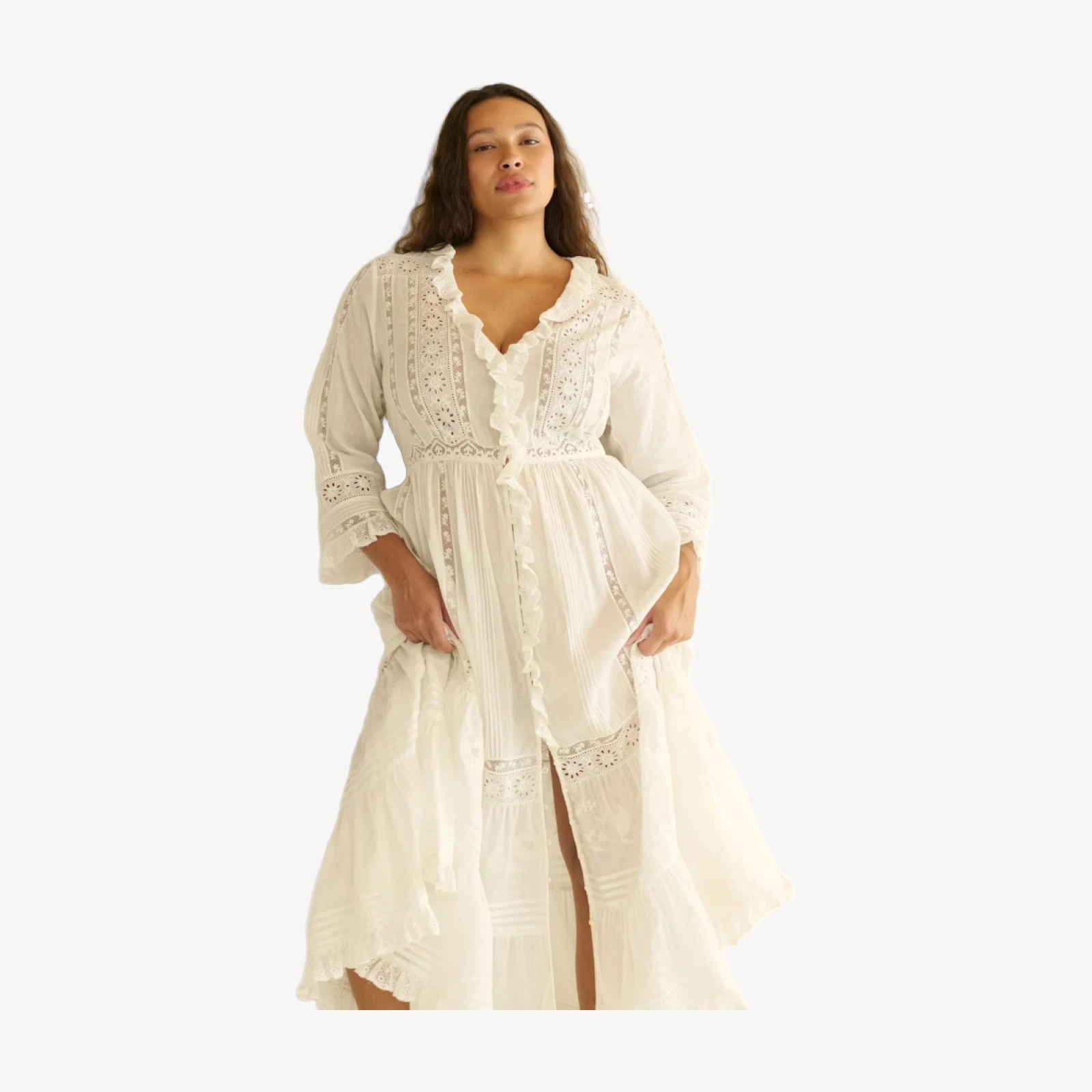 CLEMENCIA DRESS -- SALT