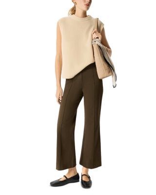 Whistles Pintuck Kick Flare Trousers, photo 2