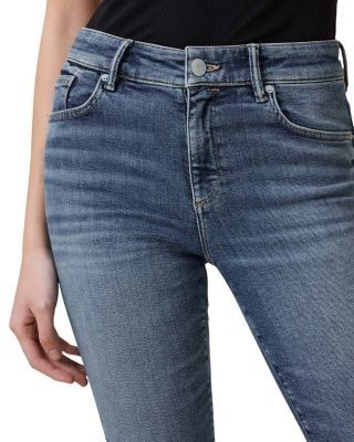 Allsaints Miller Push Up High Rise Skinny Ankle Jeans in Deep Royal, photo 4