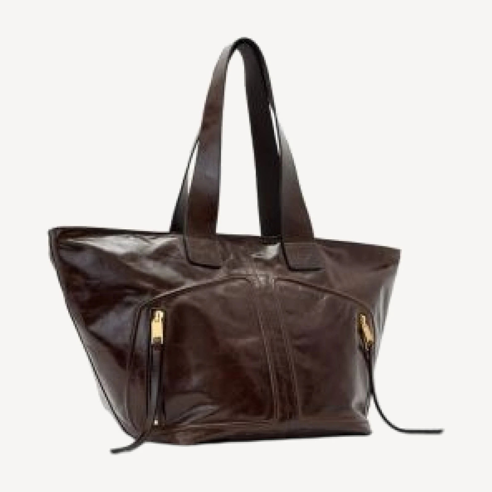 Allsaints Jean Rey Large Leather Tote Bag