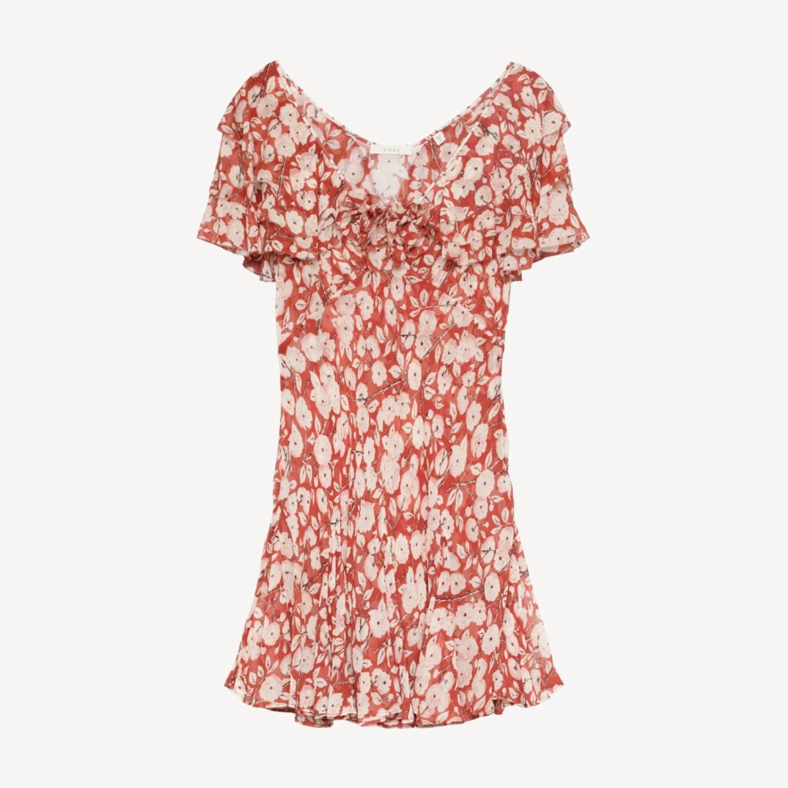 ALCIDA DRESS -- ROUGE AMBRIDGE ROSE